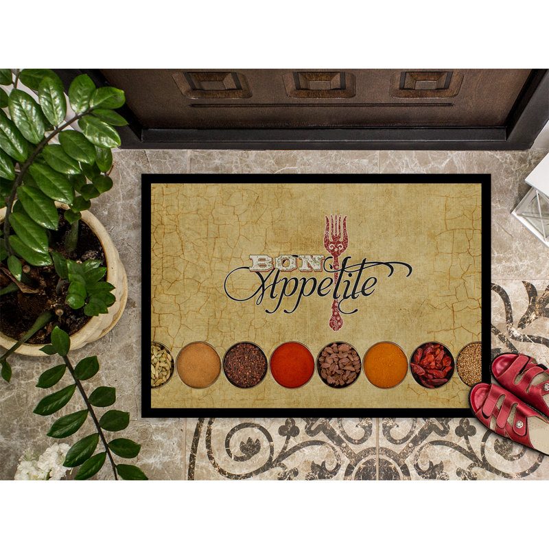 Non-Slip No Pattern Doormat, Rectangle 2' x 3'