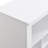 Sleek Design 24 Shoe Cubby Console, Modern Shoe Cabinet With Curved Base, Versatile Sideboard With High-Quality For Hallway, Bedroom, Living Room, White, Shoe Storage-871258333
