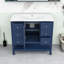 Ensemble de meuble-lavabo simple 36 po avec plateau en céramique Nicolyn