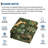 Washable Runner Rug 2x6 Floral Hallway Runner Farmhouse Botanical Animal Rug with Non Slip Backing, Low Pile Non Shedding Foldable Mat, Soft Thin Carpet for Kitchen Laundry, Green-265553058-266726749