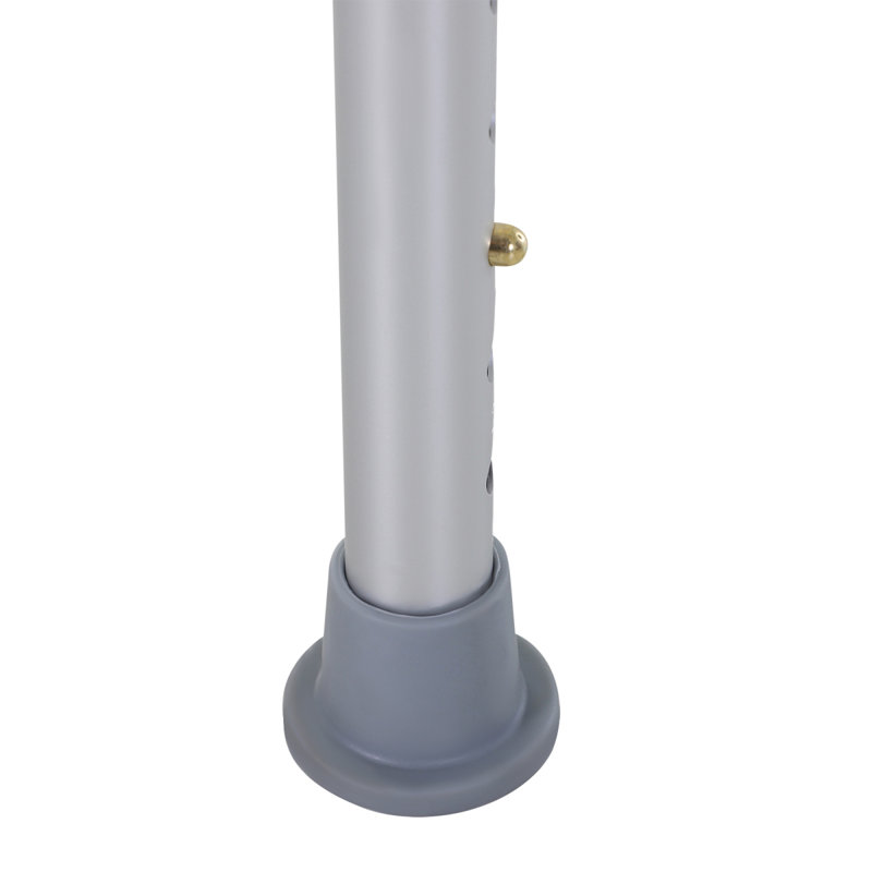 Tabouret de bain courbé ajustable à 6 niveaux Homcom