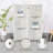 4-Panel Room Divider with Shelves - Privacy & Storage Solution-111649551