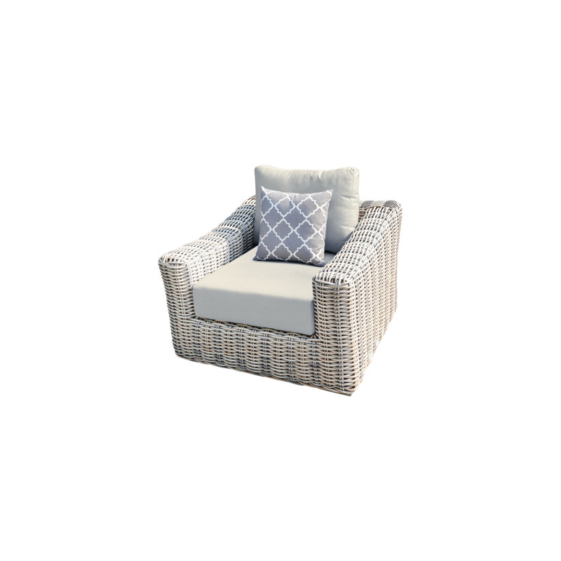 Sommerville Patio Chair with Cushions, Beige