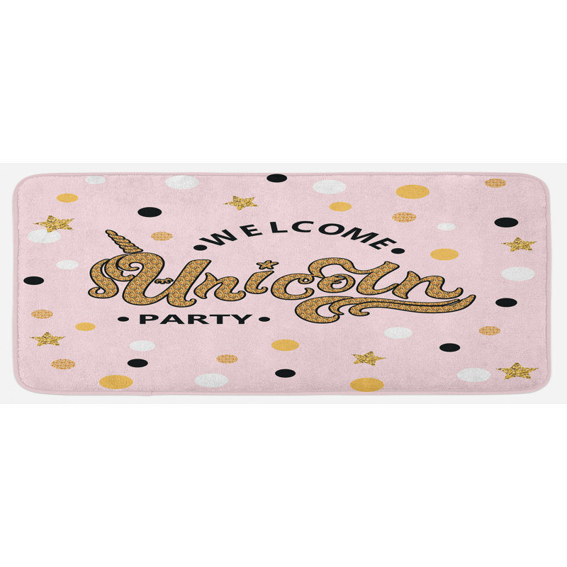 Tapis de cuisine Unicorn Party