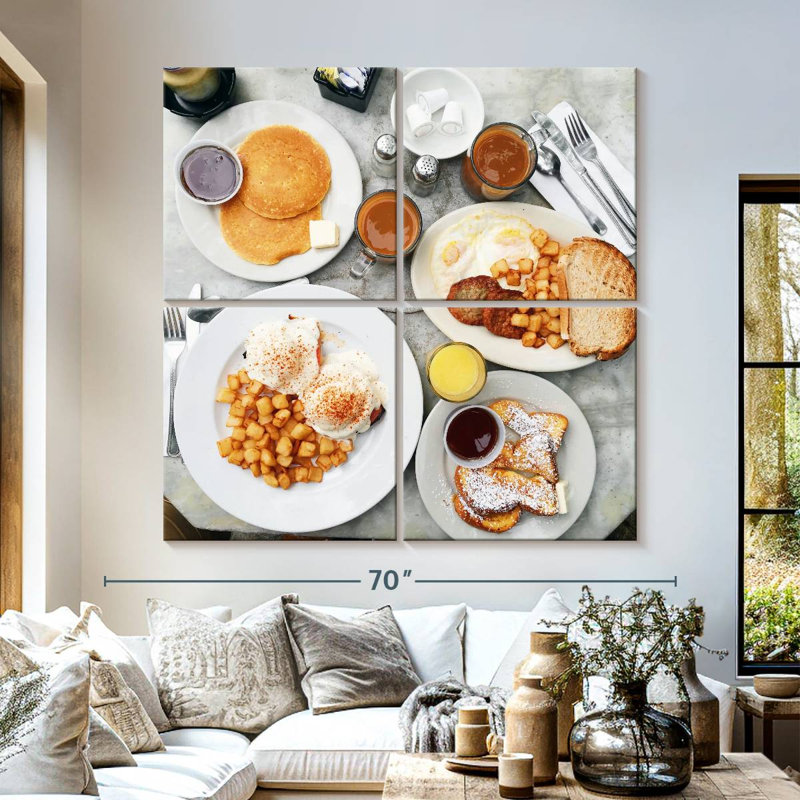 Yarlin Brunch Feast, H 57 po x l 57 po