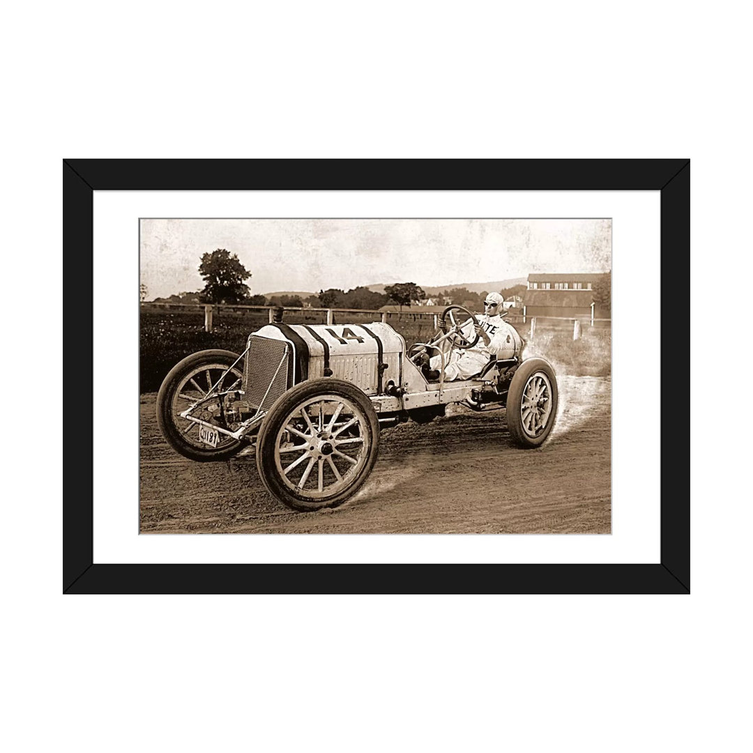 " Vintage Photo Race Car " by Unknown Artist Charlton Home®