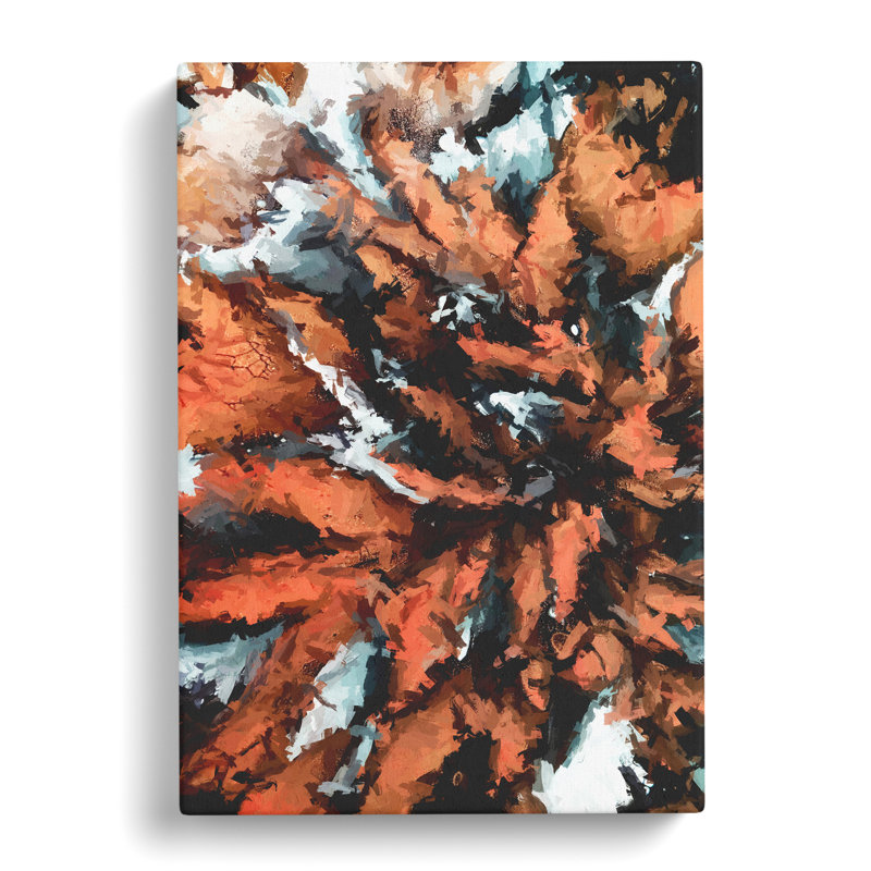 Weep For The Beginning Abstract - Wrapped Canvas, 50cm H x 35cm W x 3cm D