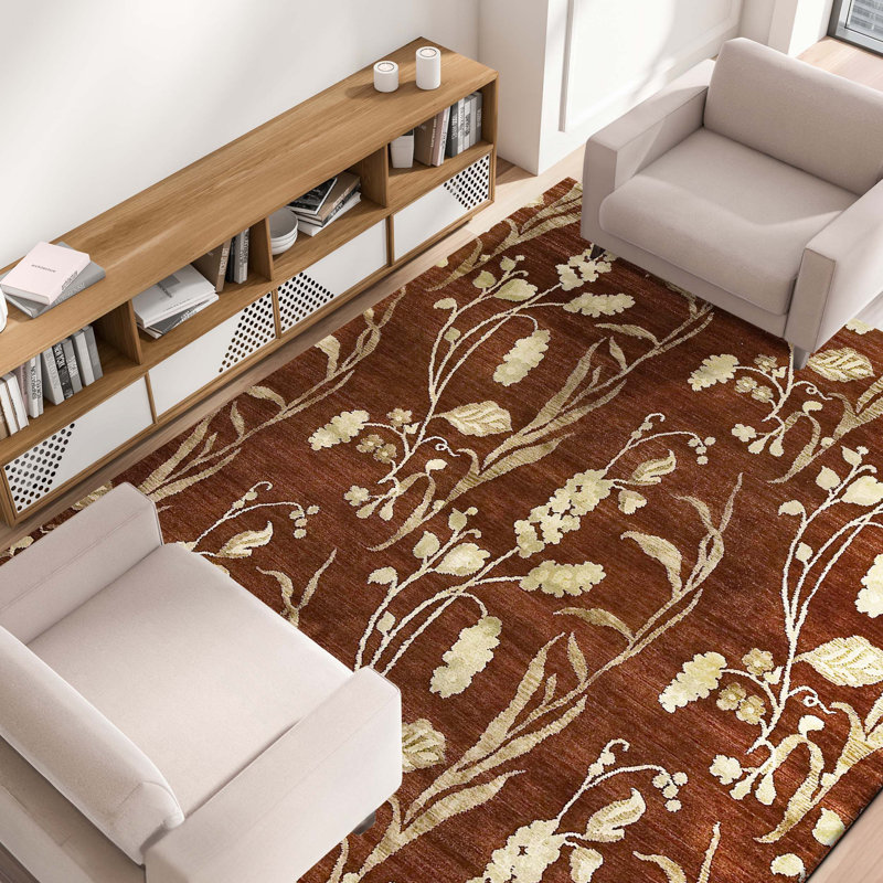 Floral Area Rug