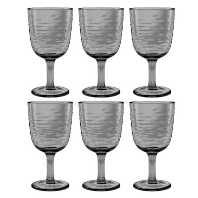 Celise 13oz. Acrylic Goblet Set