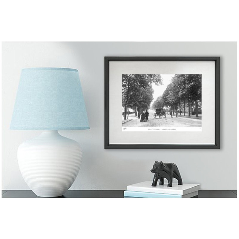 Cheltenham, Promenade C1865 by Francis Frith - Single Picture Frame Print, 28cm H x 36cm W x 2.3cm D