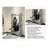 French-Style Vintage Irregular Wooden Frame Full-Length Mirror-939497079