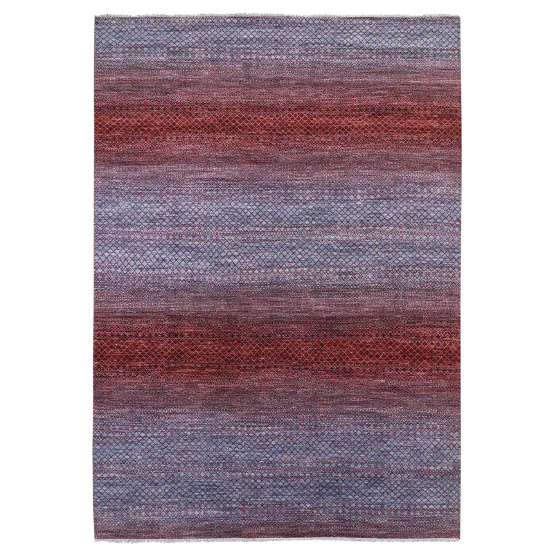 Tapis oriental brun clair en laine pure épaisse et moelleuse de 9 pi 9 po x 14 po C30A931E85FF47279938B4EB0343C274
