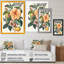 «Blossiming Yellow Retro Hibiscus IV - Floral Hibiscus, art mural sur toile-87347921-87347922