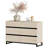 Accent Cabinet For Bedroom, Closet Organizers And Storage With Drawers, Chest Of Drawers With Metal Base, Modern Wood Dresser For Living Room, Hallway, Entryway-2062659958