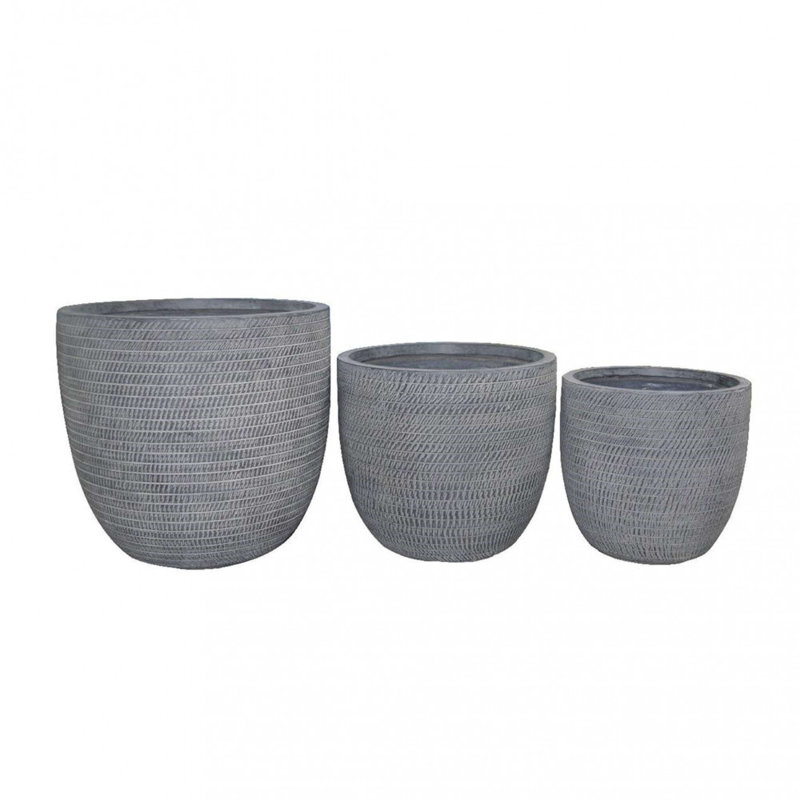 Hannibal Clay Fiber Floor Vase