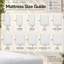 Matelas en mousse viscoélastique gélifiée mi-ferme Akeley-1289899586-1289899587