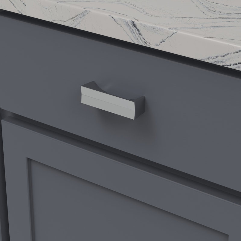 Avenue Collection Pull, 3", Chrome