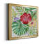 Fleurs tropicales - Peinture sur toile encadrée-1312308780-1312308781