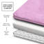 Tapis de bain en mousse viscoélastique ultra-doux avec envers antidérapant en PVC-49590484-49958219