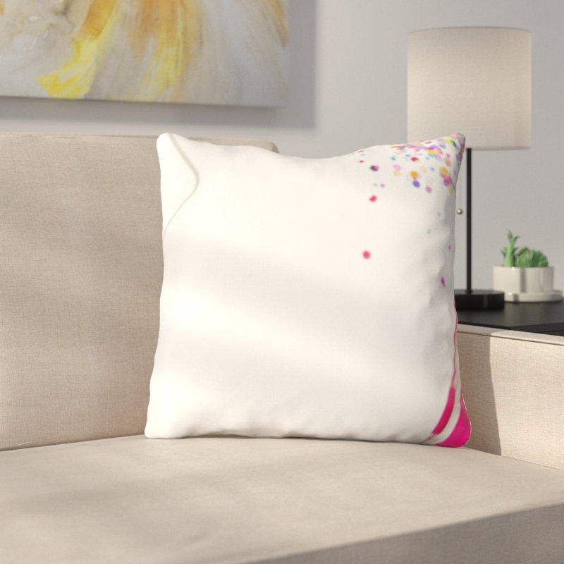 Microsuede Reversible Throw Pillow
