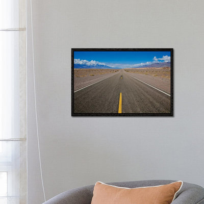 Death Valley Road To Nowhere 1 Piece Wall Art on Canvas