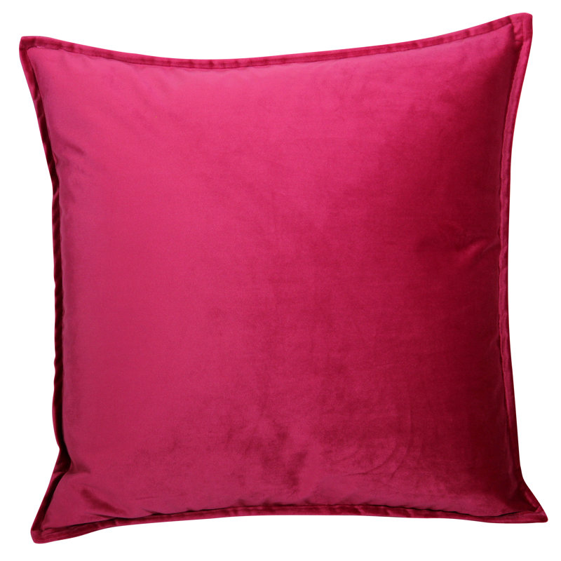 Housse de coussin carrée, Carré 18 po, Magenta