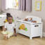 Kids Wooden Jungle Toy Box