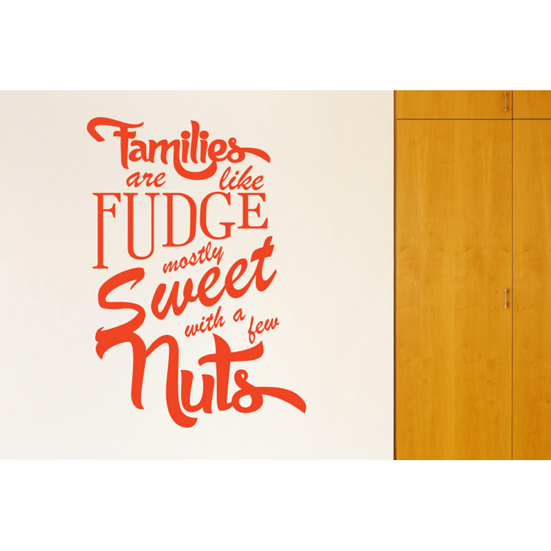 Wall Decal, Large, Orange