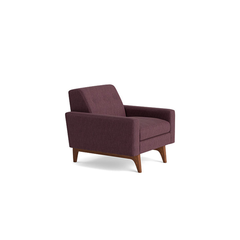 Tyler Chair, Performance Weave - Aubergine