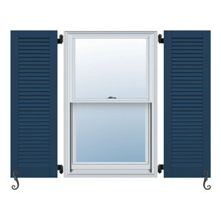 Atlantic Louvered Shutters (Set of 2)
