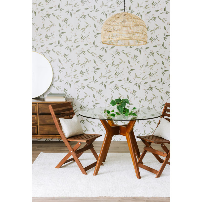 Floral Wallpaper, Pre-Pasted