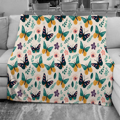  Couverture en molleton Butterly