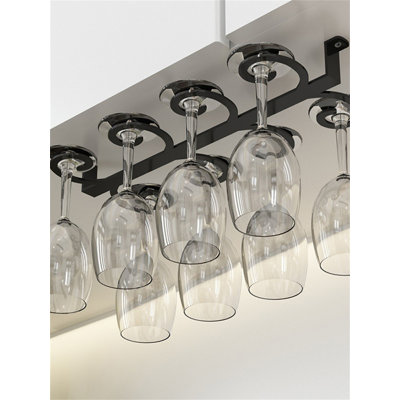 Kubra Hanging Wine Glass Rack