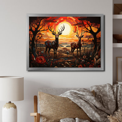 African Vibrant Pastel - Art africain, reproduction d'art mural