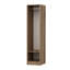 Armoire moderne Wesa avec de nombreuses tablettes, couleur dorée, 17,7 x 74,8 x 20,5 pouces | 100% panneau de particules enduit de mélamine, épaisseur: 0,7 pouce | Solution de rangement élégante et fonctionnelle pour toute chambre à coucher ou espace de vie-108053706-124210229