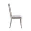 Chaise d'appoint rembourrée beige et nature Gerrish 