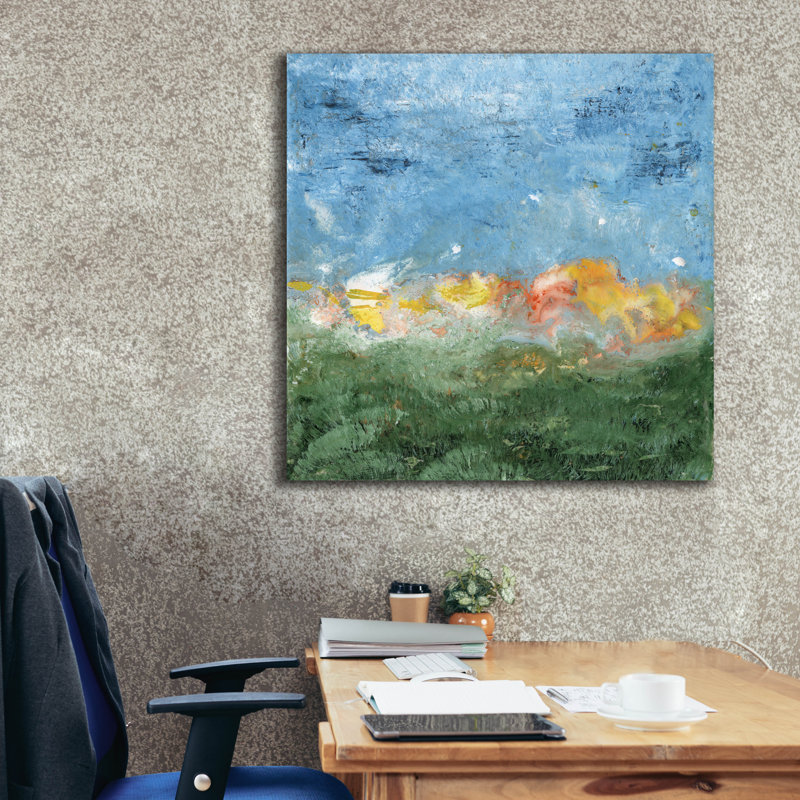  «Isle Of Skye 1» par Alicia Longley, art mural sur toile, 37 po x 37 po