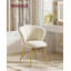 Upholstered Dining Chair in White