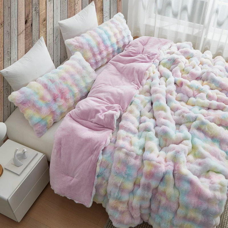 Ensemble d'édredon en polyester, Édredon très grand Alaskan + 4 taies décorative