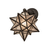 Quon 1 - Light Outdoor Armed Sconce