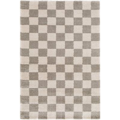Logen Geometric Recycled P.E.T Area Rug