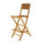 Vanmatre Teak Patio Bar Stool