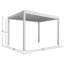 Pergola à auvent motorisée en aluminium-83601750-90630543