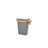 Wood Vanity Cabinet Door Mount Waste Container