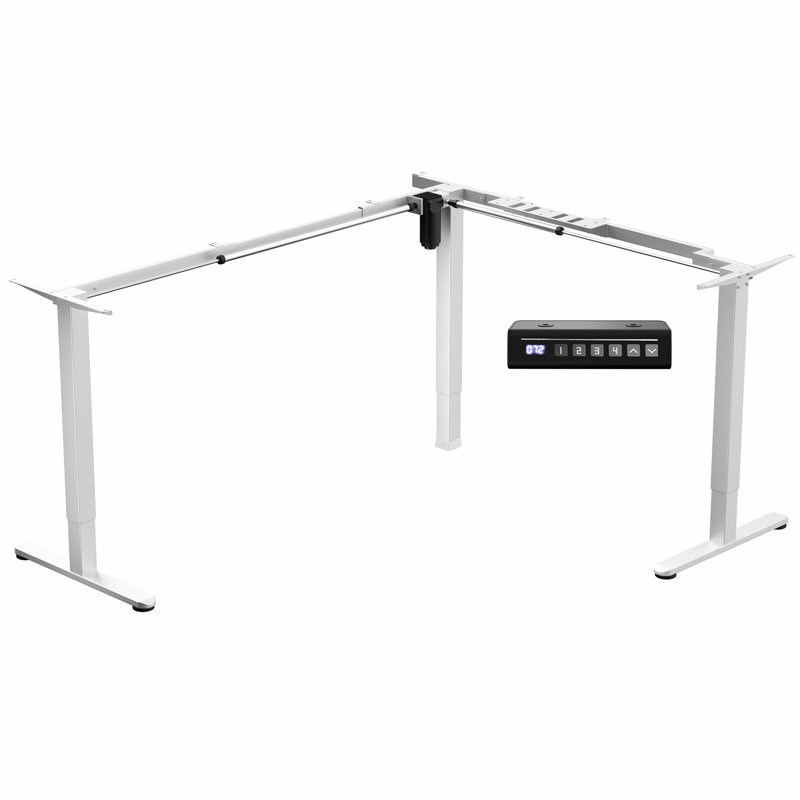 Structure de bureau VIVO, H 27,7 po x l 54,5 po x P 40 po, Blanc