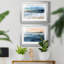 Vent et eau - Ensemble de 2 reproductions d'art sur toile encadrées-802966957-803144837-803144839