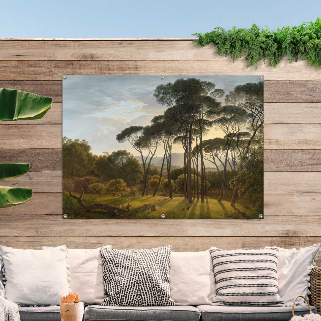 Gartenposter Italienische Landschaft