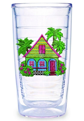 Key West House Blue 10 oz. Jr-T Tumbler (Set of 4)