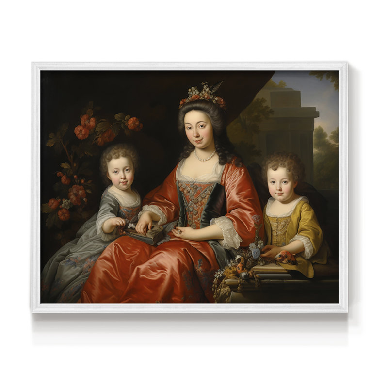 Angels From Above-XXXV III - Reproduction encadrée - Restickable, H 16 po x l 20 po, Cadre blanc