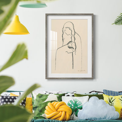 Vintage Sketch XLIV -Framed Print